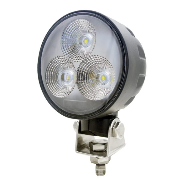 Round LED Headlight w/ Swivel Mount, TL8090