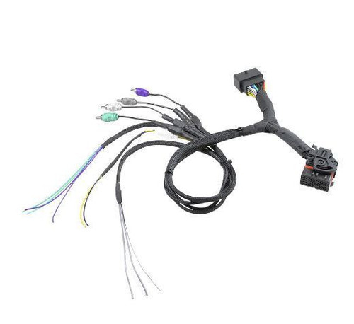 Diamond Audio 14+ Harley 4-CH Input with Load Resistor 4-Out T-Harness Kit