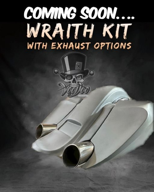 Voodoo Bikeworks Wraith (Reg Rail/ Exhaust) Rear End Kit