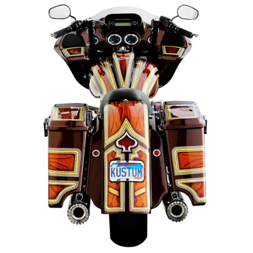 Klock Werks THE ONE Rear Fender for H-D 2009-2025 Street Glide, Road Glide and Road King