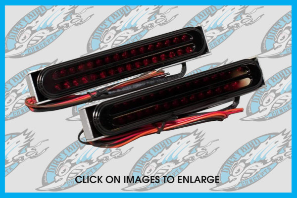 Dirty Bird Harley-Davidson Oval LED Tail Lights