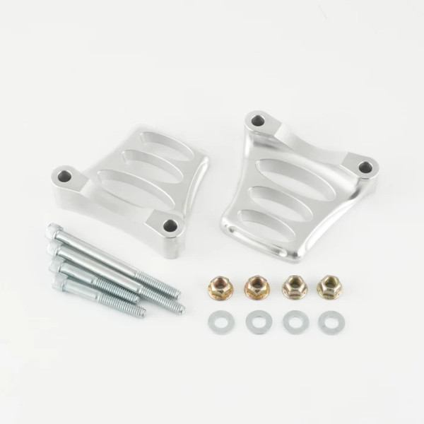 Klock Werks Steadfast Tire Hugger Front Fender Mounting Blocks for Harley-Davidson 2014-2026 Street Glide, Road Glide and Road King