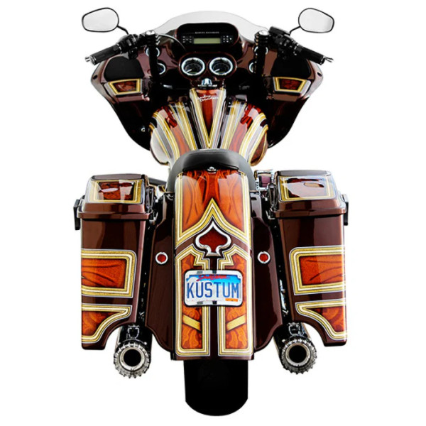 Klock Werks THE ONE Rear Fender for H-D 2009-2025 Street Glide, Road Glide and Road King