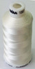 Creme White  - 1000 m spools of rayon embroidery thread

Black and white available in 5000 m spools

Some colours available in 200 m spools