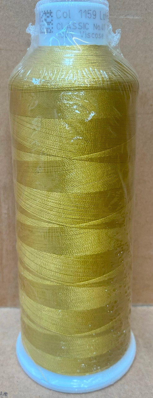 Classic 40 #1159 Mustard - 5000m - Sewing Supplies
