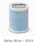 200m

60% polyester - 30% polyester metallised - 10% polyamide

Ideal for the embellishment of leather and denim, as well as top stitching, overlocking, stippling, seeding and cording.

Glamour No.12 works perfectly on all sewing and embroidery machines. 

For best results, we recommend the use of the MADEIRA Glamour needle #100/16 and the fine MADEIRA underthread Bobbinfil No.70