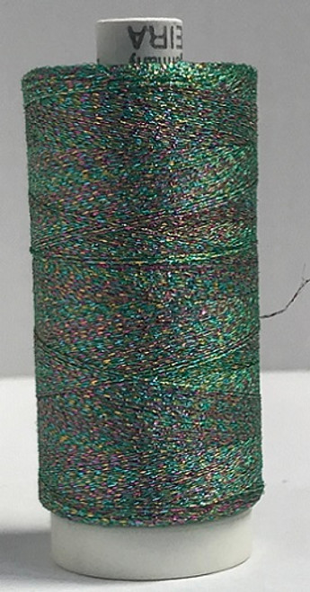 Unexpected textured dimension and dazzling embroidery is guaranteed with this sparkling metallised thread, exclusive to MADEIRA. Smoothly running festive and magnificent colours ensure glittering reflexes.