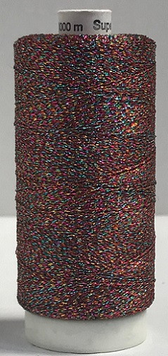 Unexpected textured dimension and dazzling embroidery is guaranteed with this sparkling metallised thread, exclusive to MADEIRA. Smoothly running festive and magnificent colours ensure glittering reflexes.
