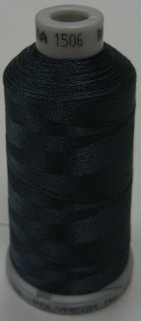 Madeira's 100% polyester embroidery thread, Polyneon is constructed of a specially developed raw material which eliminates looping, puckering and virtually all thread breaks.  Suitable for almost any application, Polyneon's unique formula makes this thread extremely durable and smooth running.  Vibrant colors, are glossy, as well as resistant to chlorine bleach, making Polyneon the ideal thread for embroidering on uniforms, safety garments and commercial linens.