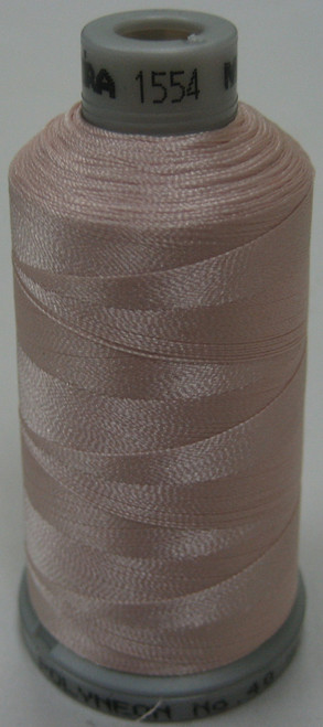 Madeira's 100% polyester embroidery thread, Polyneon is constructed of a specially developed raw material which eliminates looping, puckering and virtually all thread breaks.  Suitable for almost any application, Polyneon's unique formula makes this thread extremely durable and smooth running.  Vibrant colors, are glossy, as well as resistant to chlorine bleach, making Polyneon the ideal thread for embroidering on uniforms, safety garments and commercial linens.