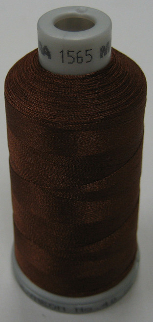 Madeira's 100% polyester embroidery thread, Polyneon is constructed of a specially developed raw material which eliminates looping, puckering and virtually all thread breaks.  Suitable for almost any application, Polyneon's unique formula makes this thread extremely durable and smooth running.  Vibrant colors, are glossy, as well as resistant to chlorine bleach, making Polyneon the ideal thread for embroidering on uniforms, safety garments and commercial linens.
