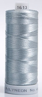 Madeira's 100% polyester embroidery thread, Polyneon is constructed of a specially developed raw material which eliminates looping, puckering and virtually all thread breaks.  Suitable for almost any application, Polyneon's unique formula makes this thread extremely durable and smooth running.  Vibrant colors, are glossy, as well as resistant to chlorine bleach, making Polyneon the ideal thread for embroidering on uniforms, safety garments and commercial linens.