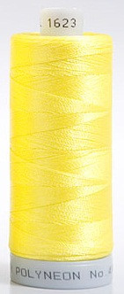 Madeira's 100% polyester embroidery thread, Polyneon is constructed of a specially developed raw material which eliminates looping, puckering and virtually all thread breaks.  Suitable for almost any application, Polyneon's unique formula makes this thread extremely durable and smooth running.  Vibrant colors, are glossy, as well as resistant to chlorine bleach, making Polyneon the ideal thread for embroidering on uniforms, safety garments and commercial linens.