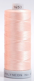 Madeira's 100% polyester embroidery thread, Polyneon is constructed of a specially developed raw material which eliminates looping, puckering and virtually all thread breaks.  Suitable for almost any application, Polyneon's unique formula makes this thread extremely durable and smooth running.  Vibrant colors, are glossy, as well as resistant to chlorine bleach, making Polyneon the ideal thread for embroidering on uniforms, safety garments and commercial linens.