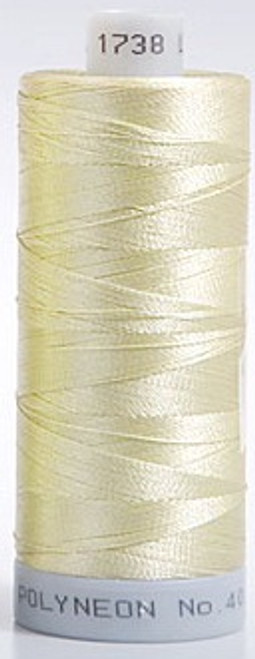 Madeira's 100% polyester embroidery thread, Polyneon is constructed of a specially developed raw material which eliminates looping, puckering and virtually all thread breaks.  Suitable for almost any application, Polyneon's unique formula makes this thread extremely durable and smooth running.  Vibrant colors, are glossy, as well as resistant to chlorine bleach, making Polyneon the ideal thread for embroidering on uniforms, safety garments and commercial linens.