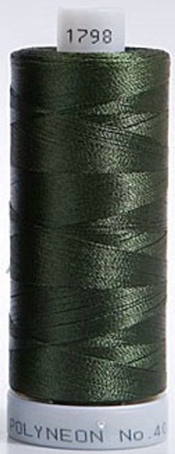 Madeira's 100% polyester embroidery thread, Polyneon is constructed of a specially developed raw material which eliminates looping, puckering and virtually all thread breaks. Suitable for almost any application, Polyneon's unique formula makes this thread extremely durable and smooth running. Vibrant colors, are glossy, as well as resistant to chlorine bleach, making Polyneon the ideal thread for embroidering on uniforms, safety garments and commercial linens. Madeira's 100% polyester embroidery thread, Polyneon is constructed of a specially developed raw material which eliminates looping, puckering and virtually all thread breaks. Suitable for almost any application, Polyneon's unique formula makes this thread extremely durable and smooth running. Vibrant colors, are glossy, as well as resistant to chlorine bleach, making Polyneon the ideal thread for embroidering on uniforms, safety garments and commercial linens.
