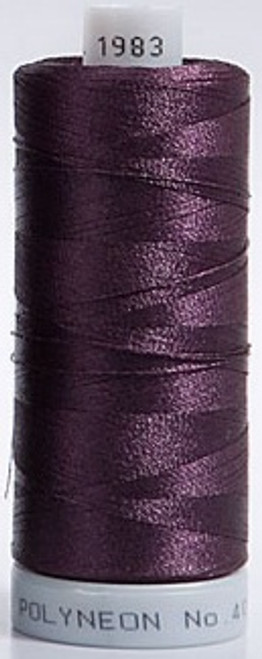 Madeira's 100% polyester embroidery thread, Polyneon is constructed of a specially developed raw material which eliminates looping, puckering and virtually all thread breaks.  Suitable for almost any application, Polyneon's unique formula makes this thread extremely durable and smooth running.  Vibrant colors, are glossy, as well as resistant to chlorine bleach, making Polyneon the ideal thread for embroidering on uniforms, safety garments and commercial linens.