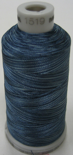 Madeira's 100% polyester embroidery thread, Polyneon is constructed of a specially developed raw material which eliminates looping, puckering and virtually all thread breaks.  Suitable for almost any application, Polyneon's unique formula makes this thread extremely durable and smooth running.  Vibrant colors, are glossy, as well as resistant to chlorine bleach, making Polyneon the ideal thread for embroidering on uniforms, safety garments and commercial linens.
