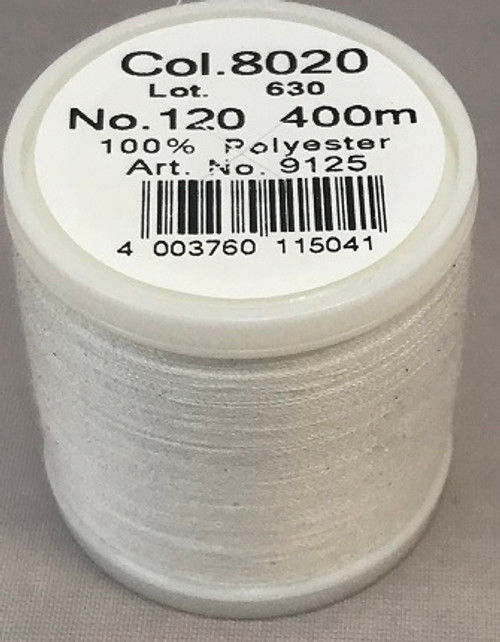 400 m of Aerofil Sew All Thread is the perfect meterage for the dedicated hobby sewer. A top quality sewing thread at an unbeatable price and the best cost performance ratio. The colours have been carefully selected and offer the optimum choice to fulfil all colour desires.

For best sewing results we recommend the use of the MADEIRA universal sewing needle size #80/12 of premium Titanium quality.