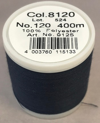 400 m of Aerofil Sew All Thread is the perfect meterage for the dedicated hobby sewer. A top quality sewing thread at an unbeatable price and the best cost performance ratio. The colours have been carefully selected and offer the optimum choice to fulfil all colour desires.

For best sewing results we recommend the use of the MADEIRA universal sewing needle size #80/12 of premium Titanium quality.