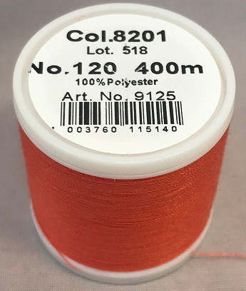 400 m of Aerofil Sew All Thread is the perfect meterage for the dedicated hobby sewer. A top quality sewing thread at an unbeatable price and the best cost performance ratio. The colours have been carefully selected and offer the optimum choice to fulfil all colour desires.

For best sewing results we recommend the use of the MADEIRA universal sewing needle size #80/12 of premium Titanium quality.
