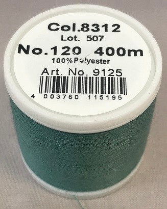 400 m of Aerofil Sew All Thread is the perfect meterage for the dedicated hobby sewer. A top quality sewing thread at an unbeatable price and the best cost performance ratio. The colours have been carefully selected and offer the optimum choice to fulfil all colour desires.

For best sewing results we recommend the use of the MADEIRA universal sewing needle size #80/12 of premium Titanium quality.