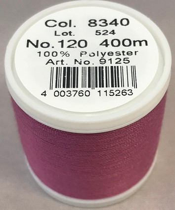 400 m of Aerofil Sew All Thread is the perfect meterage for the dedicated hobby sewer. A top quality sewing thread at an unbeatable price and the best cost performance ratio. The colours have been carefully selected and offer the optimum choice to fulfil all colour desires.

For best sewing results we recommend the use of the MADEIRA universal sewing needle size #80/12 of premium Titanium quality.