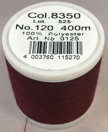 400 m of Aerofil Sew All Thread is the perfect meterage for the dedicated hobby sewer. A top quality sewing thread at an unbeatable price and the best cost performance ratio. The colours have been carefully selected and offer the optimum choice to fulfil all colour desires.

For best sewing results we recommend the use of the MADEIRA universal sewing needle size #80/12 of premium Titanium quality.