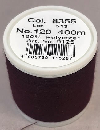 400 m of Aerofil Sew All Thread is the perfect meterage for the dedicated hobby sewer. A top quality sewing thread at an unbeatable price and the best cost performance ratio. The colours have been carefully selected and offer the optimum choice to fulfil all colour desires.

For best sewing results we recommend the use of the MADEIRA universal sewing needle size #80/12 of premium Titanium quality.