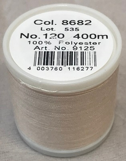 400 m of Aerofil Sew All Thread is the perfect meterage for the dedicated hobby sewer. A top quality sewing thread at an unbeatable price and the best cost performance ratio. The colours have been carefully selected and offer the optimum choice to fulfil all colour desires.

For best sewing results we recommend the use of the MADEIRA universal sewing needle size #80/12 of premium Titanium quality.