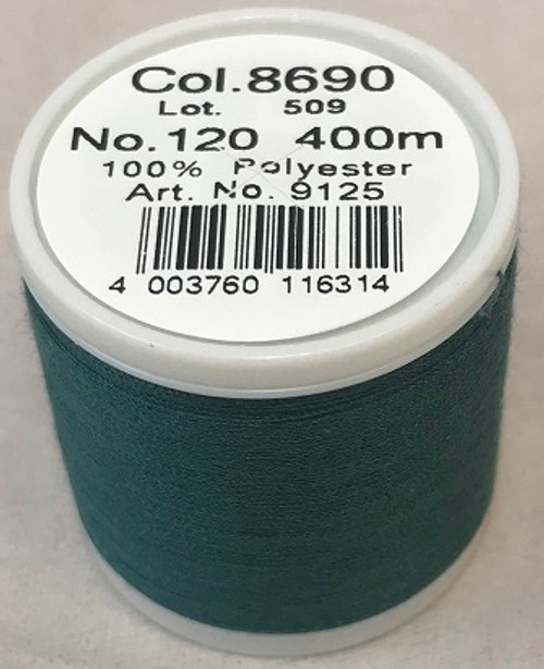 400 m of Aerofil Sew All Thread is the perfect meterage for the dedicated hobby sewer. A top quality sewing thread at an unbeatable price and the best cost performance ratio. The colours have been carefully selected and offer the optimum choice to fulfil all colour desires.

For best sewing results we recommend the use of the MADEIRA universal sewing needle size #80/12 of premium Titanium quality.