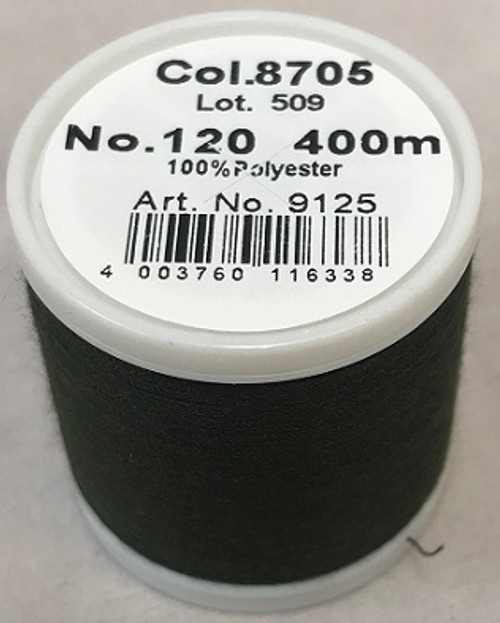 400 m of Aerofil Sew All Thread is the perfect meterage for the dedicated hobby sewer. A top quality sewing thread at an unbeatable price and the best cost performance ratio. The colours have been carefully selected and offer the optimum choice to fulfil all colour desires.

For best sewing results we recommend the use of the MADEIRA universal sewing needle size #80/12 of premium Titanium quality.