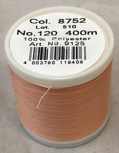 400 m of Aerofil Sew All Thread is the perfect meterage for the dedicated hobby sewer. A top quality sewing thread at an unbeatable price and the best cost performance ratio. The colours have been carefully selected and offer the optimum choice to fulfil all colour desires.

For best sewing results we recommend the use of the MADEIRA universal sewing needle size #80/12 of premium Titanium quality.