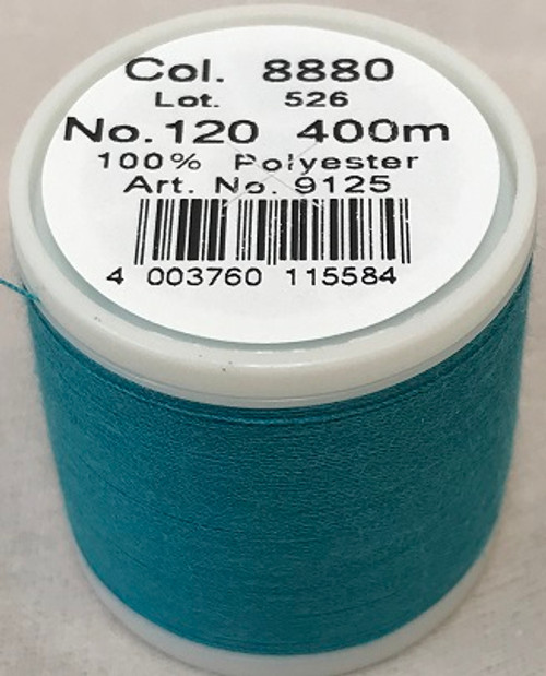 400 m of Aerofil Sew All Thread is the perfect meterage for the dedicated hobby sewer. A top quality sewing thread at an unbeatable price and the best cost performance ratio. The colours have been carefully selected and offer the optimum choice to fulfil all colour desires.

For best sewing results we recommend the use of the MADEIRA universal sewing needle size #80/12 of premium Titanium quality.