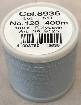 400 m of Aerofil Sew All Thread is the perfect meterage for the dedicated hobby sewer. A top quality sewing thread at an unbeatable price and the best cost performance ratio. The colours have been carefully selected and offer the optimum choice to fulfil all colour desires.

For best sewing results we recommend the use of the MADEIRA universal sewing needle size #80/12 of premium Titanium quality.