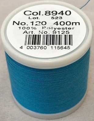 400 m of Aerofil Sew All Thread is the perfect meterage for the dedicated hobby sewer. A top quality sewing thread at an unbeatable price and the best cost performance ratio. The colours have been carefully selected and offer the optimum choice to fulfil all colour desires.

For best sewing results we recommend the use of the MADEIRA universal sewing needle size #80/12 of premium Titanium quality.