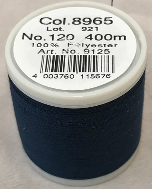 400 m of Aerofil Sew All Thread is the perfect meterage for the dedicated hobby sewer. A top quality sewing thread at an unbeatable price and the best cost performance ratio. The colours have been carefully selected and offer the optimum choice to fulfil all colour desires.

For best sewing results we recommend the use of the MADEIRA universal sewing needle size #80/12 of premium Titanium quality.