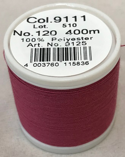 400 m of Aerofil Sew All Thread is the perfect meterage for the dedicated hobby sewer. A top quality sewing thread at an unbeatable price and the best cost performance ratio. The colours have been carefully selected and offer the optimum choice to fulfil all colour desires.

For best sewing results we recommend the use of the MADEIRA universal sewing needle size #80/12 of premium Titanium quality.