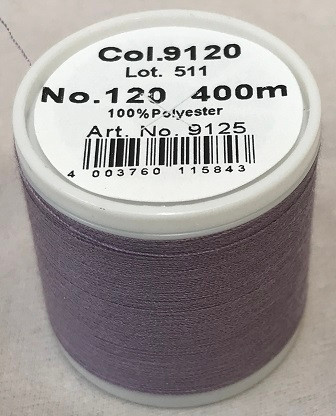 400 m of Aerofil Sew All Thread is the perfect meterage for the dedicated hobby sewer. A top quality sewing thread at an unbeatable price and the best cost performance ratio. The colours have been carefully selected and offer the optimum choice to fulfil all colour desires.

For best sewing results we recommend the use of the MADEIRA universal sewing needle size #80/12 of premium Titanium quality.