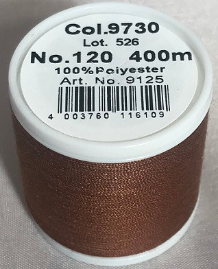 400 m of Aerofil Sew All Thread is the perfect meterage for the dedicated hobby sewer. A top quality sewing thread at an unbeatable price and the best cost performance ratio. The colours have been carefully selected and offer the optimum choice to fulfil all colour desires.

For best sewing results we recommend the use of the MADEIRA universal sewing needle size #80/12 of premium Titanium quality.