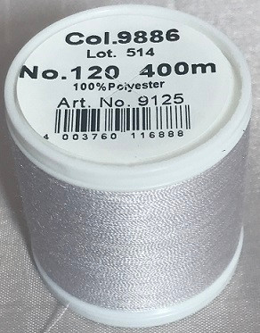 400 m of Aerofil Sew All Thread is the perfect meterage for the dedicated hobby sewer. A top quality sewing thread at an unbeatable price and the best cost performance ratio. The colours have been carefully selected and offer the optimum choice to fulfil all colour desires.

For best sewing results we recommend the use of the MADEIRA universal sewing needle size #80/12 of premium Titanium quality.
