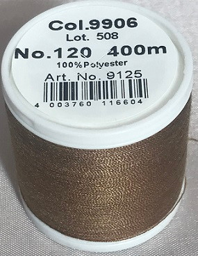 400 m of Aerofil Sew All Thread is the perfect meterage for the dedicated hobby sewer. A top quality sewing thread at an unbeatable price and the best cost performance ratio. The colours have been carefully selected and offer the optimum choice to fulfil all colour desires.

For best sewing results we recommend the use of the MADEIRA universal sewing needle size #80/12 of premium Titanium quality.