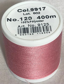 400 m of Aerofil Sew All Thread is the perfect meterage for the dedicated hobby sewer. A top quality sewing thread at an unbeatable price and the best cost performance ratio. The colours have been carefully selected and offer the optimum choice to fulfil all colour desires.

For best sewing results we recommend the use of the MADEIRA universal sewing needle size #80/12 of premium Titanium quality.