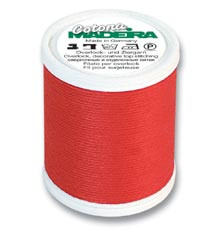 100 m (110 yds) Art. 9304

100% cotton

Cotona No. 4 is made from the famous premium quality ‘Ghiza’ cotton with a matt finish to create elegant and distinctive overlock impressions or a unique thick and dramatic effect on machine or hand embroidery and crochet.

Cotona No. 4 produces decorative overlock edge hems of a soft, warm and natural look. Cotona No. 4 is heavy so does not go through the eye of a normal machine needle for standard top stitching. Instead it runs smoothly through the loopers of an overlocker or coverstitch machine, is perfect for bobbin work and performs exceptionally well for couching and all these astonishing decorative stitch techniques.