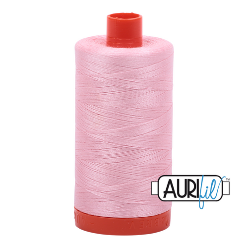 The 50wt range is a popular choice among quilters.

This is a high quality 100% Cotton thread, making it ideal for all forms of Applique, Quilting, Hand and Machine Piecing along with Bobbin and Machine Lace.