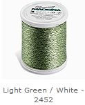 100m reel

65% viscose - 35% polyester

Glamour No.8 is a thick thread designed to run smoothly through the loopers of an overlocker performing magic on seams, hems and edges of distinctive sheen.

Glamour No.8 is perfect for bobbin work and the brilliant choice for couching and all types of decorative stitching
