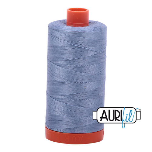 The 50wt range is a popular choice among quiilters.

This is a high quality 100% Cotton thread, making it ideal for all forms of Applique, Quilting, Hand and Machine Piecing along with Bobbin and Machine Lace.