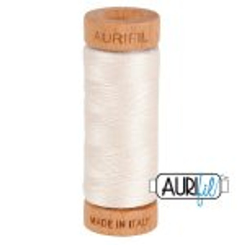 Made from the finest Egyptian cotton.

The Aurifil 80 weight thread will have people in awe of your handy work!!

Ideal for both hand and machine use, this is the finest of the Aurifil cotton range but just as strong.