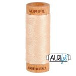 Made from the finest Egyptian cotton.

The Aurifil 80 weight thread will have people in awe of your handy work!!

Ideal for both hand and machine use, this is the finest of the Aurifil cotton range but just as strong.