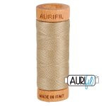Made from the finest Egyptian cotton.

The Aurifil 80 weight thread will have people in awe of your handy work!!

Ideal for both hand and machine use, this is the finest of the Aurifil cotton range but just as strong.